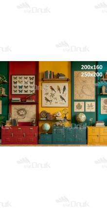 Tło fotograficzne „Kolorowa Pracownia Przyrodnicza i Odkrywców” | 4222